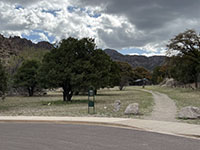 View of the trail and parkland at Faraway Ranch, the historic ranch in lower Bonita Canyon.